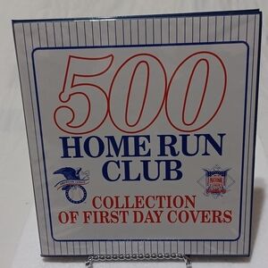 MLB Baseball 1993 "500 Home Run Club" Collection Of First Day Covers